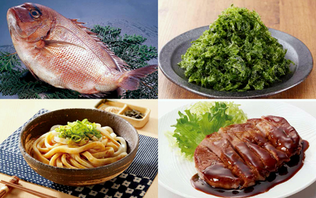 「伊勢まだい」に「あおさ」といった海の幸だけでなく、「伊勢うどん」や四日市名物の「トンテキ」など、個性豊かな食文化も三重の魅力