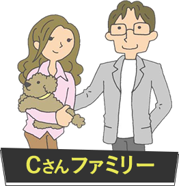 Cさんファミリー